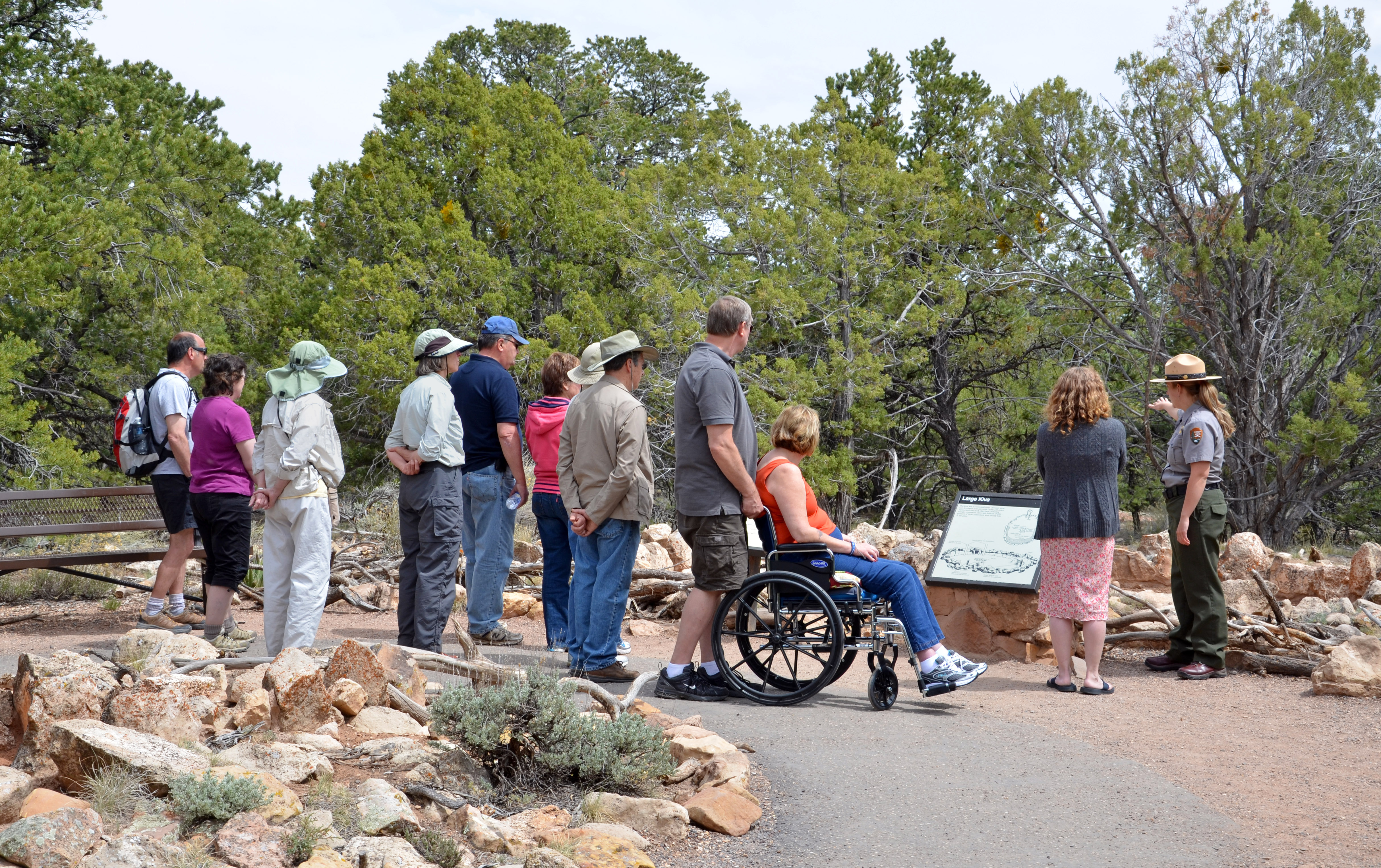 Tuscon Pueblo Wheelchair Ranger Talk