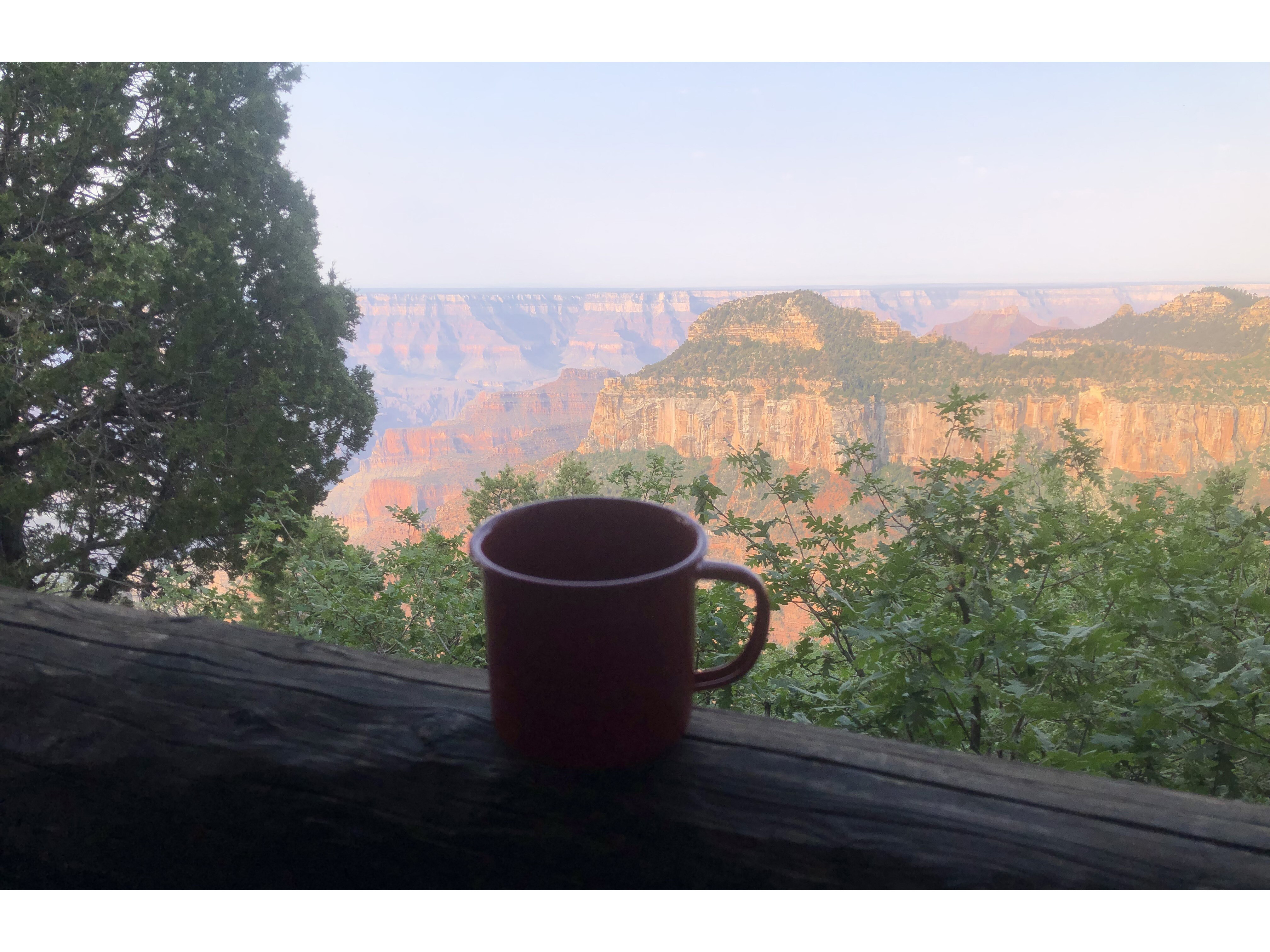 Coffee cups on cabin 306