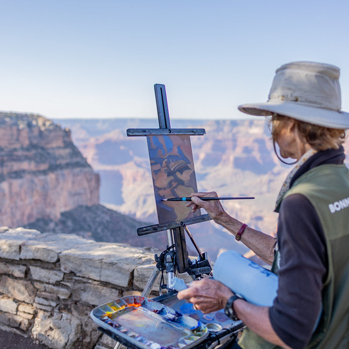 Dawn Sutherland painting