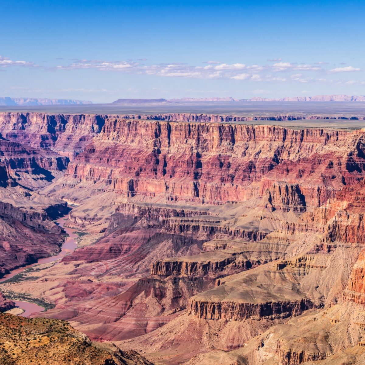 View of the south rim