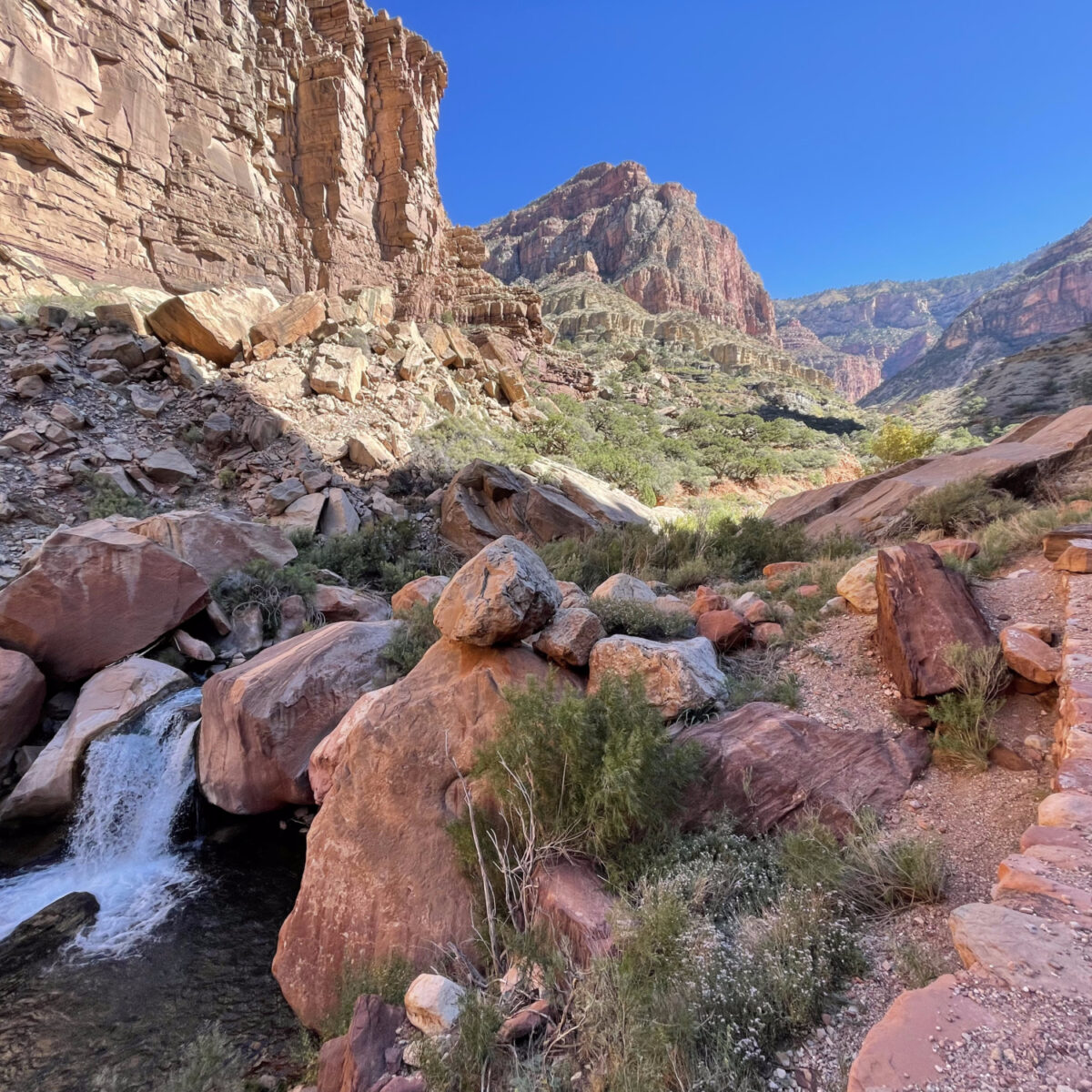 Waterfall on the North Kaibab