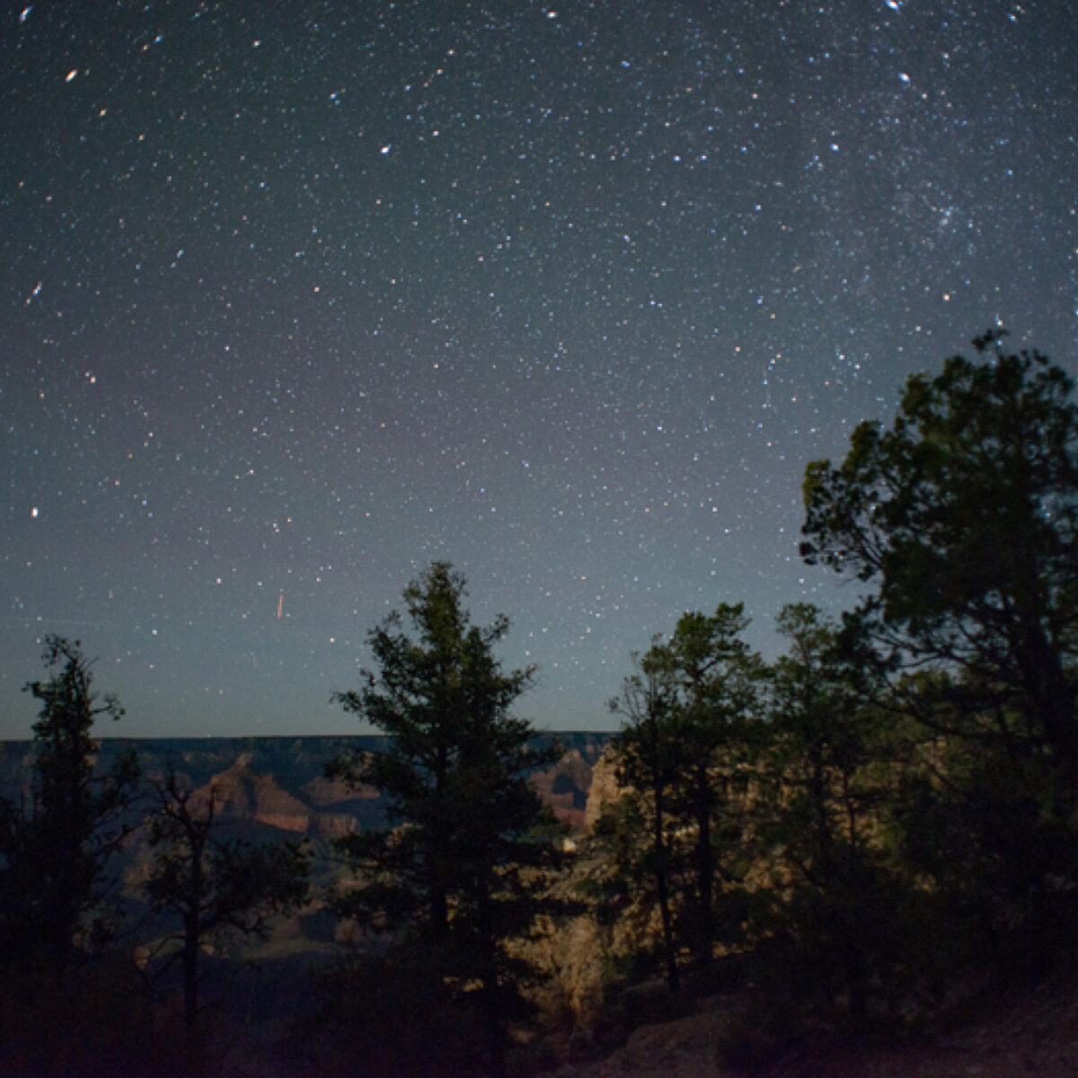 Stars over Grand Canyon