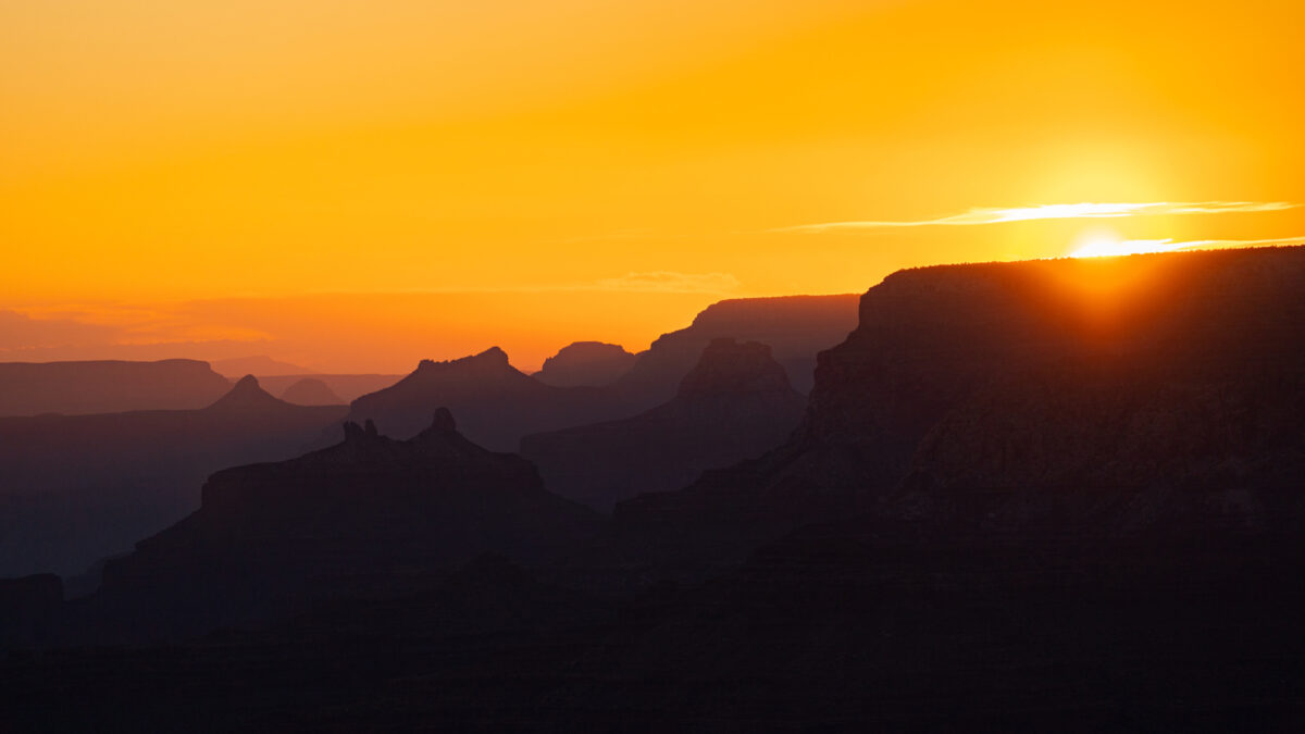 North Rim Sunset