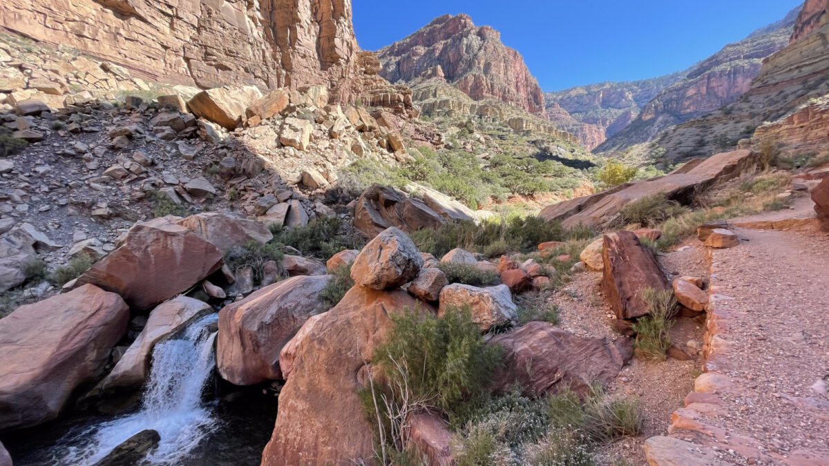 Waterfall on the North Kaibab