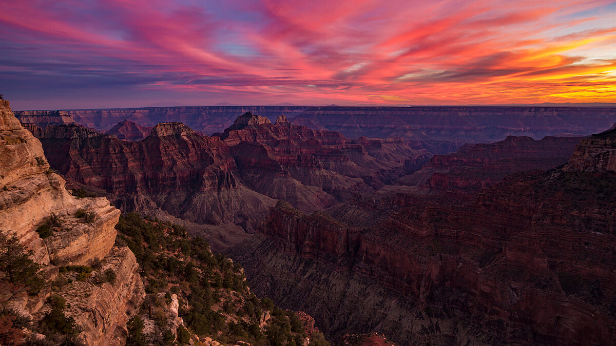 Sunrise at the North Rim