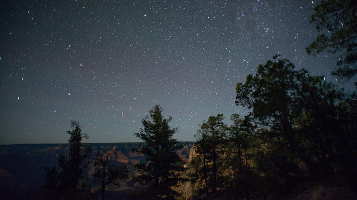 Stars over Grand Canyon