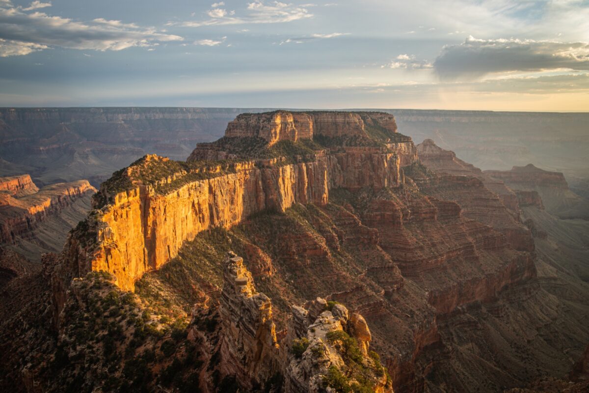 Sunset at Cape Royal on the North Rim