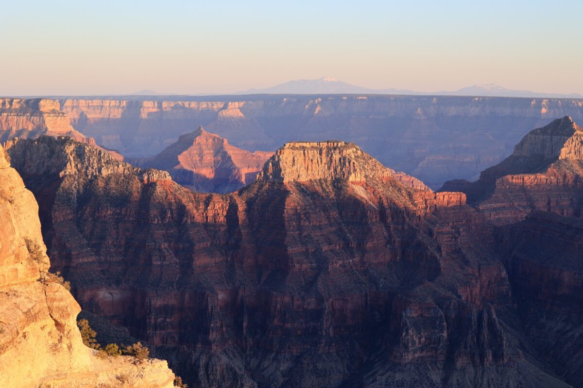 Bright Angel Point Sunset North Rim