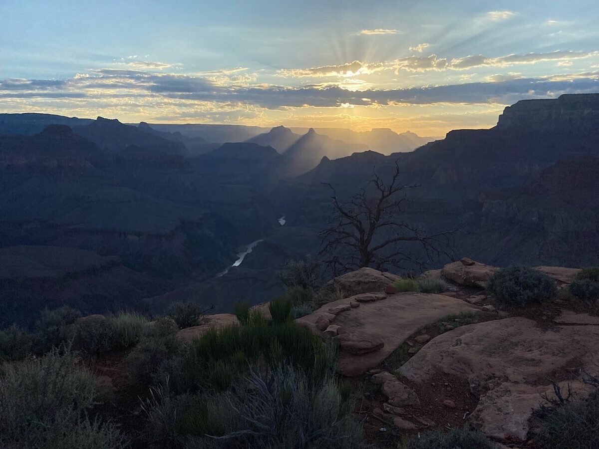Sunset at Boucher Trail