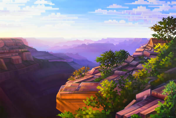 Colorful Grand Canyon