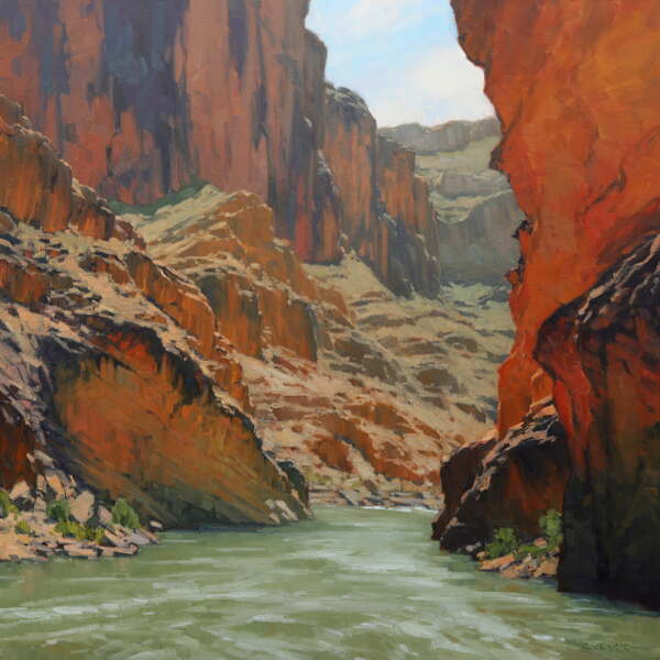River running through Grand Canyon