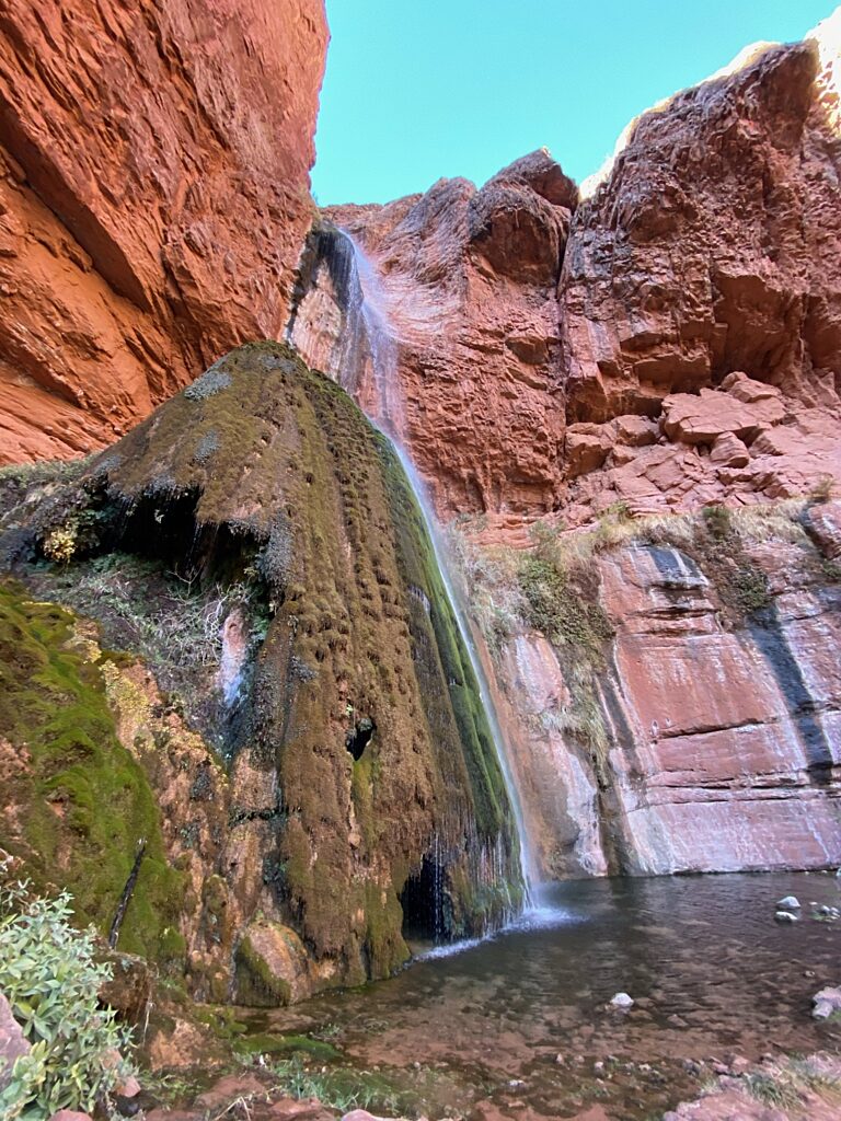 Ribbon Falls in Grand Canyon National Park