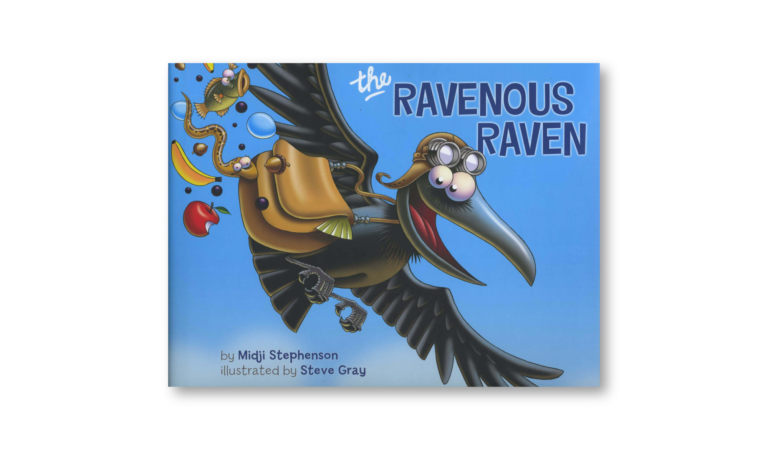 Ravenous Raven book w border