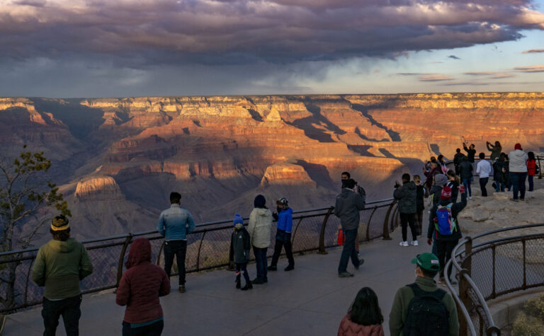 Grand Canyon National Park - Thanksgiving Day Sunset 2020
It's a wonderful time to explore your National Parks and embrace being outdoors. Remaining vigilant about your personal safety and socially distancing from other groups may be particularly important as Grand Canyon's visitation levels increase during holiday periods. When entering busy areas of the park, such as the Visitor Center Plaza, or at popular scenic overlooks or trails, be prepared for higher concentrations of people.