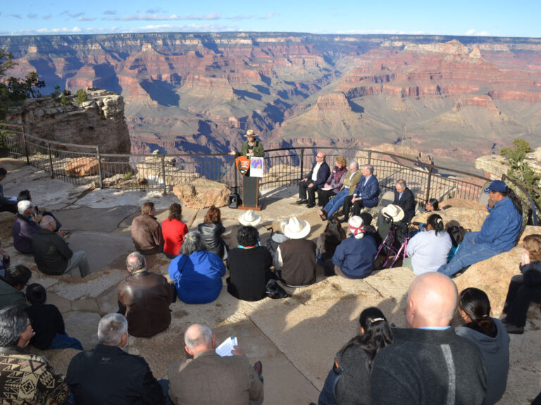 0046 Grand Canyon_ Mather Point Landmark Dedication 10/25/2010
New Mather Point Amphitheater and Landmark Feature Dedication Ceremony Monday, October 25, 2010.