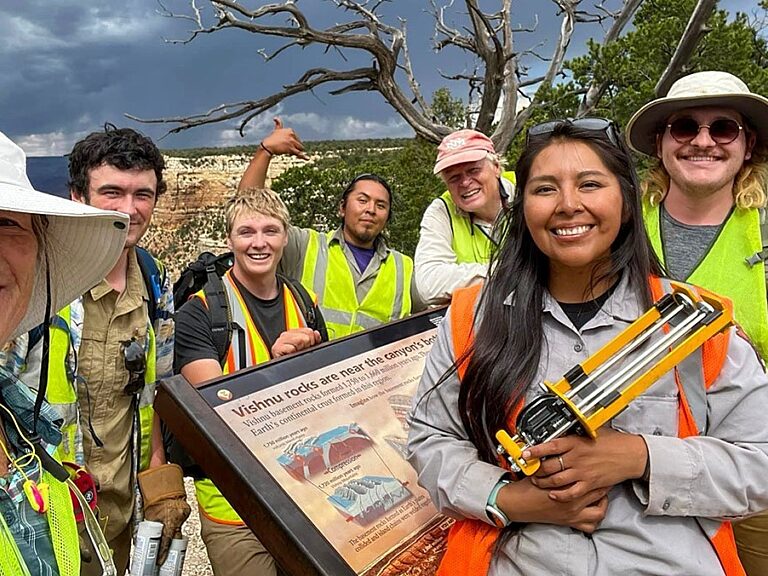 Trail of time restoration