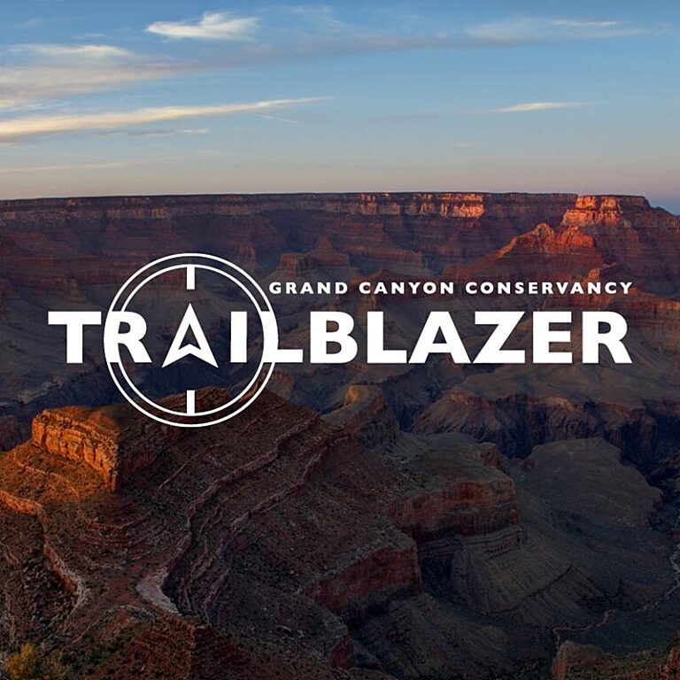 Grand Canyon Conservancy Trailblazer event logo