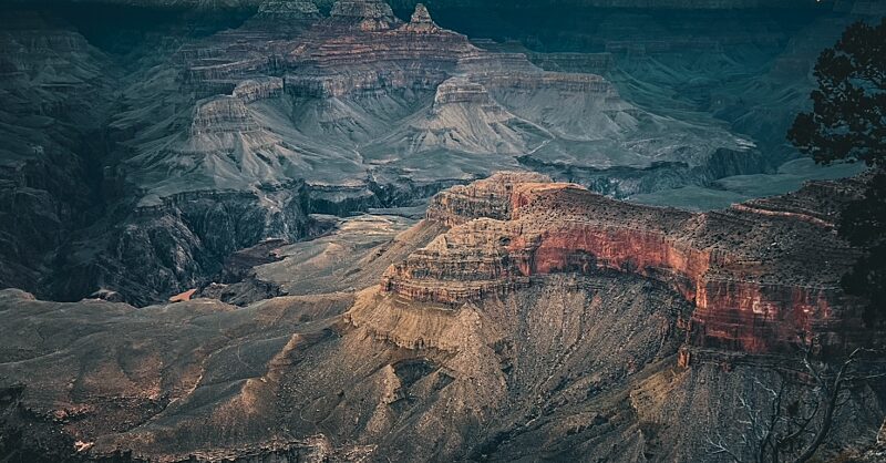 ◇世界自然遺産・Grand Canyon◇2019年□額装46cm◇マイセン
