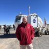 Kevin Schindler pictured in front of a NASA vehicle