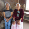 Laverne Greyeyes and Louise Nez seated together